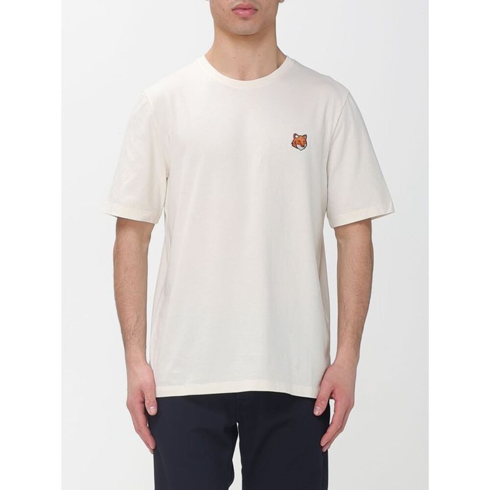 Maison Kitsune T-Shirt Men Beige